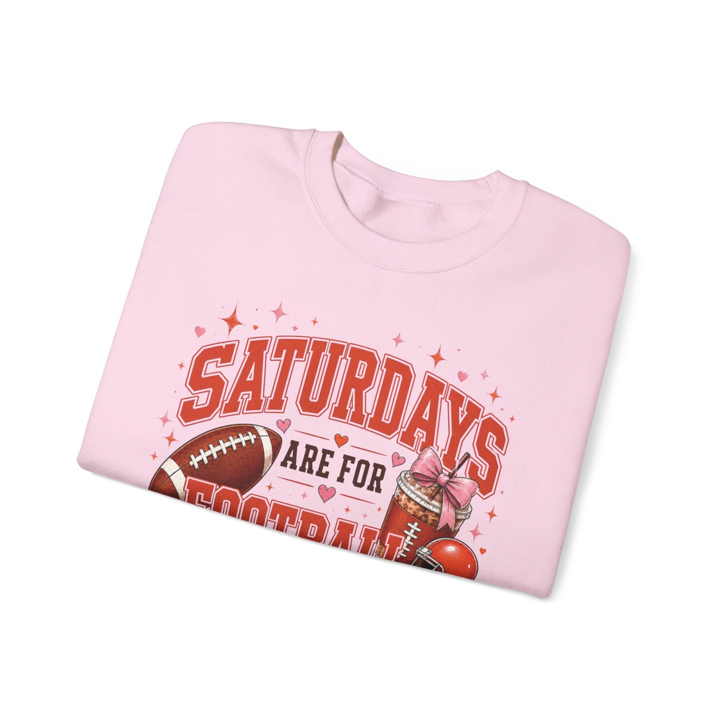 Saturdays Are For Football Crewneck Sweatshirt