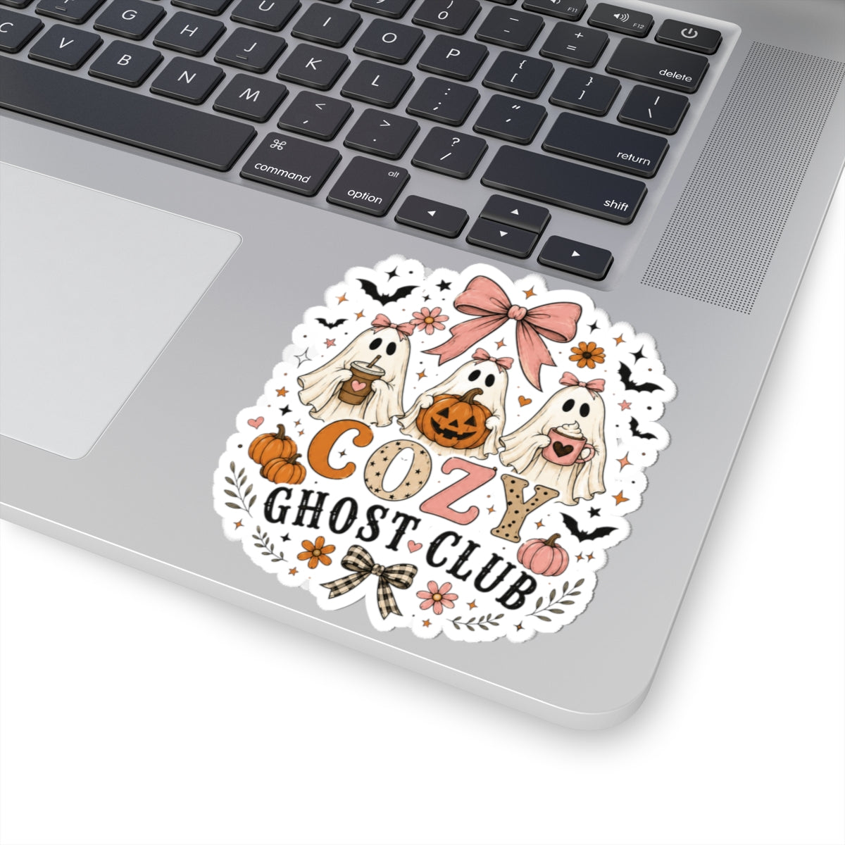 Cozy Ghost Club Sticker
