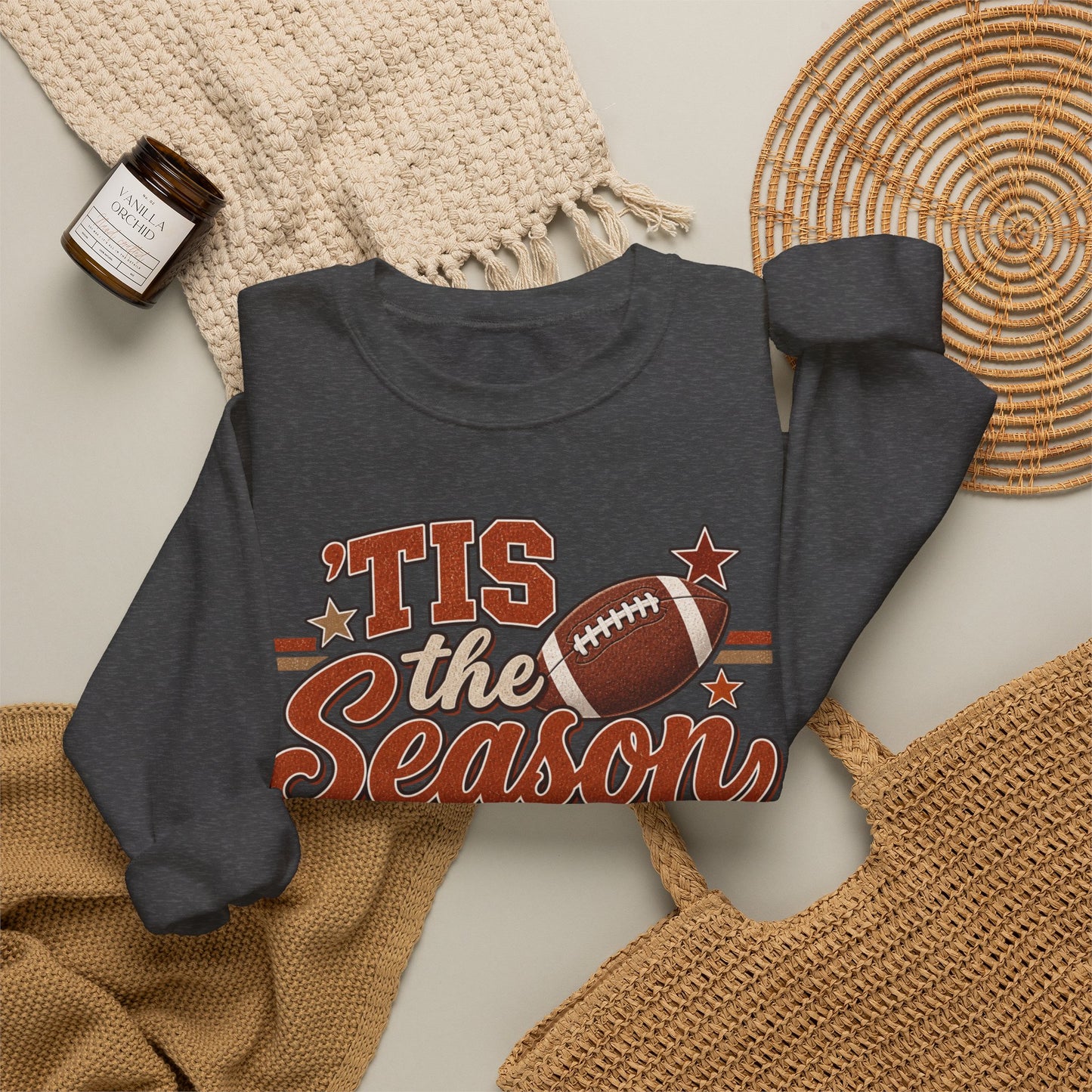 'Tis the Season Football Sweatshirt