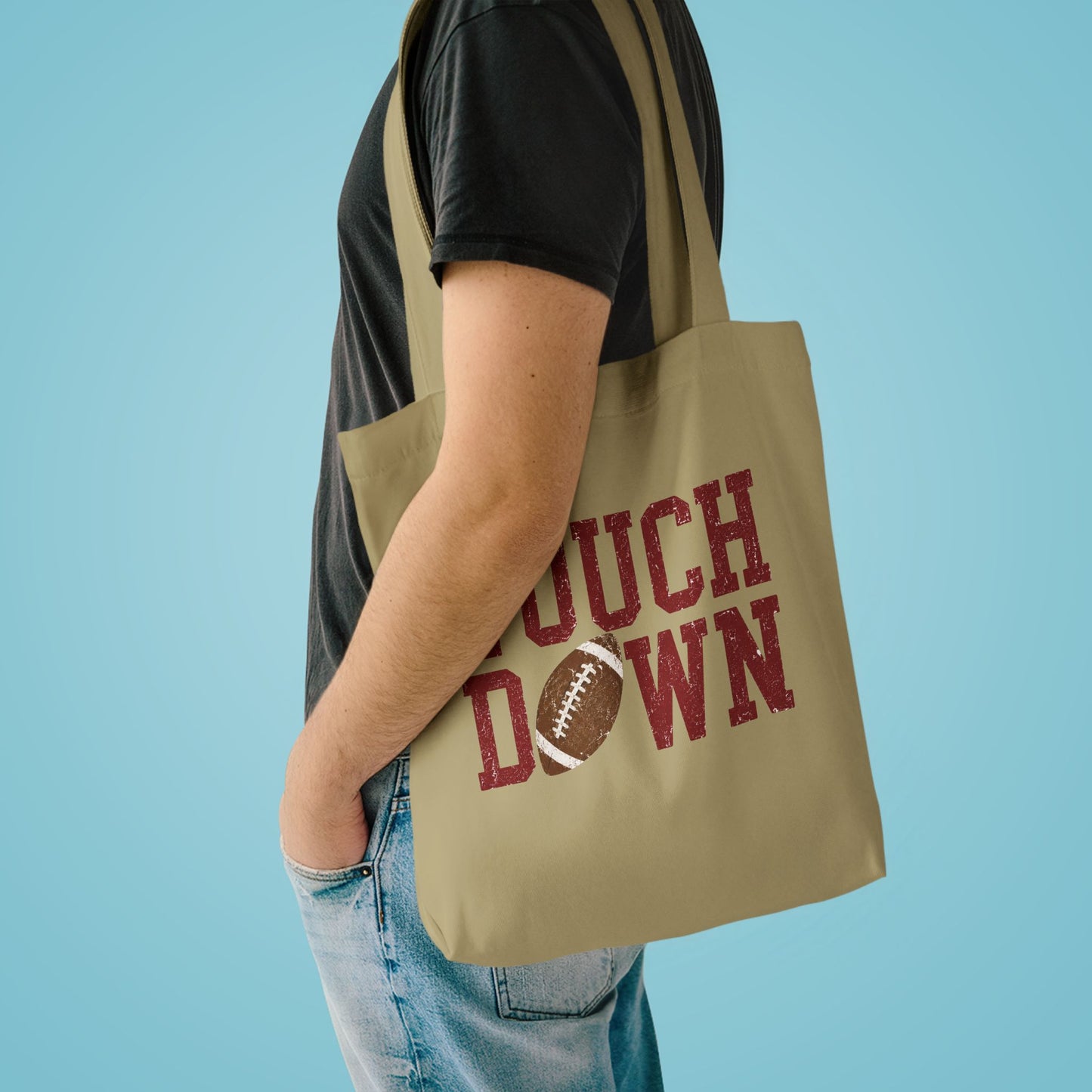 Vintage Touchdown Tote Bag