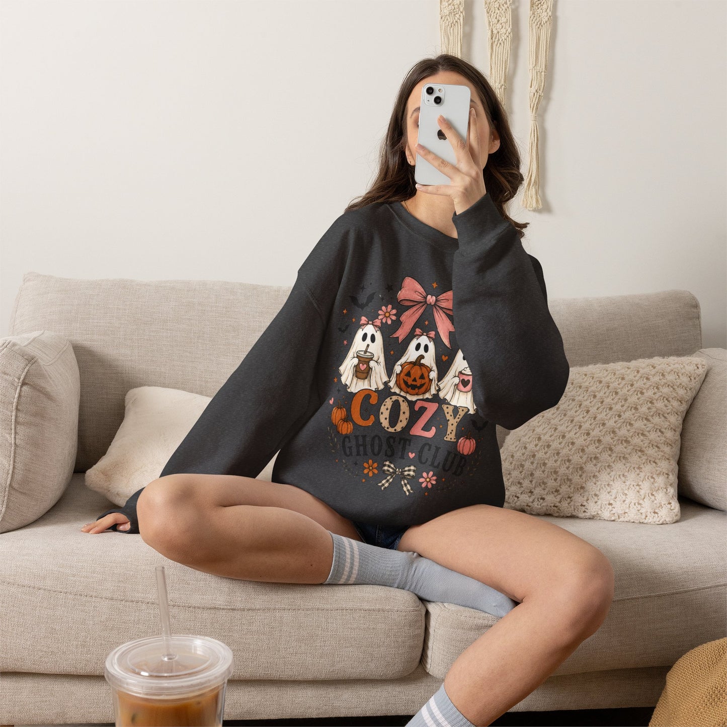 Cozy Ghost Club Sweatshirt