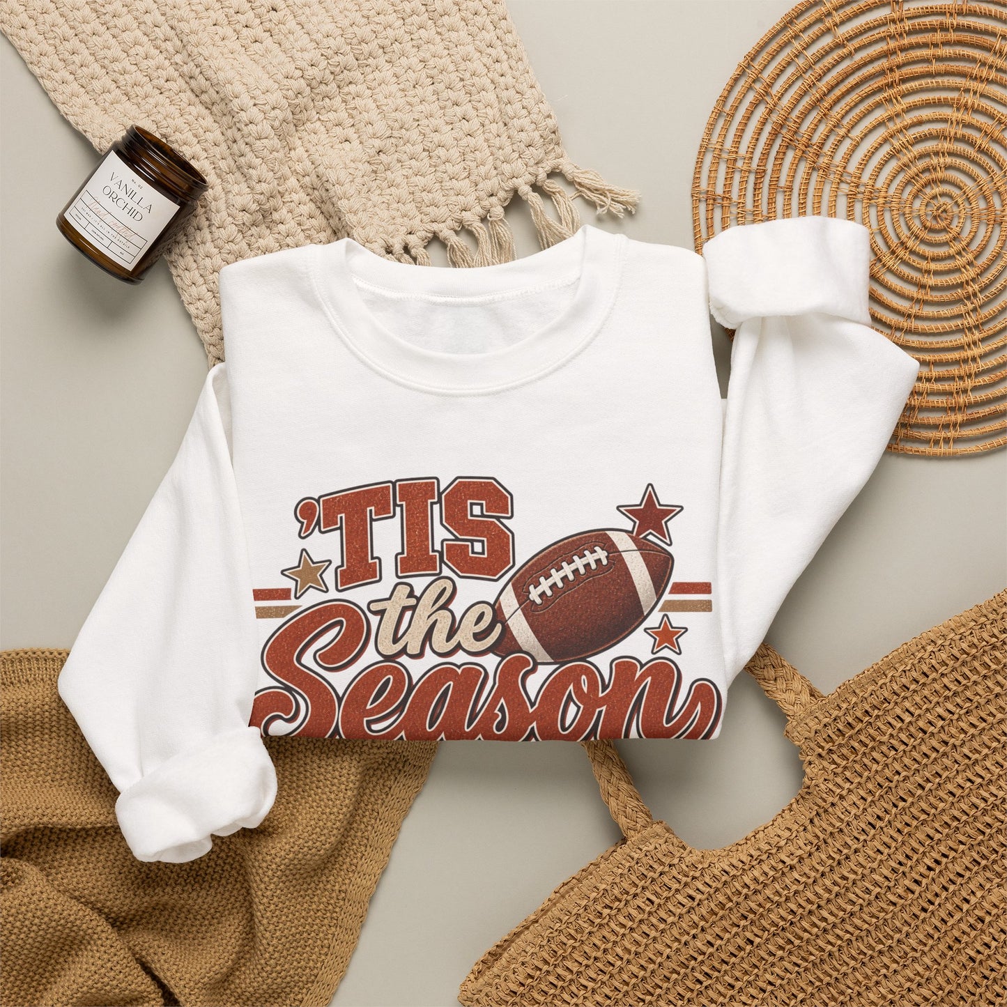 'Tis the Season Football Sweatshirt