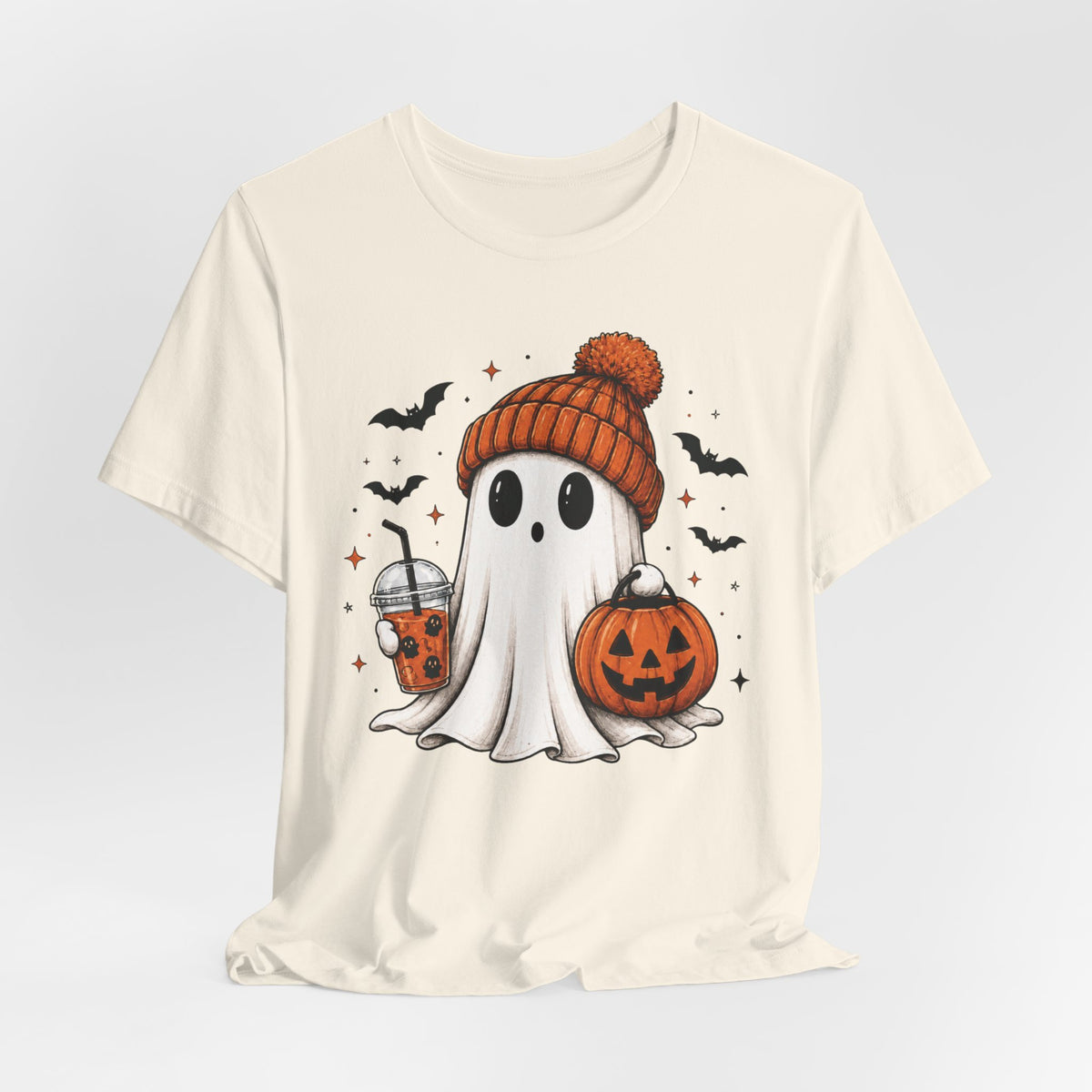 Cozy Ghost & Pumkin Tee