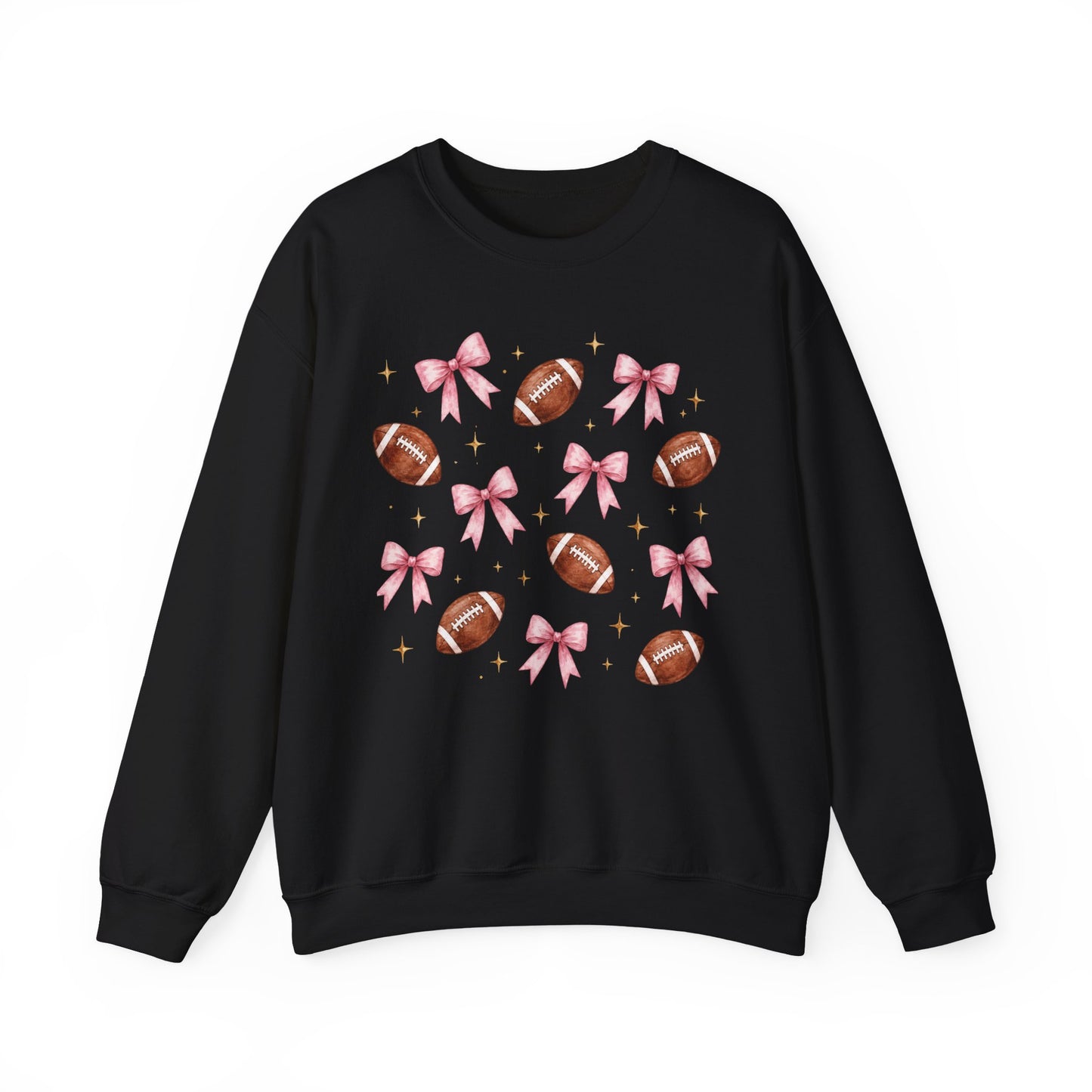 Football & Pink Bows Sweatshirt