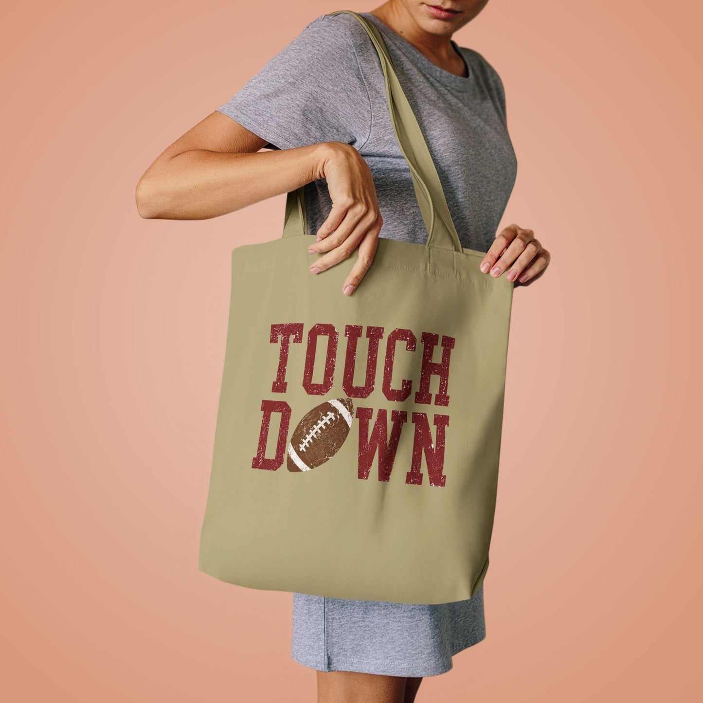 Vintage Touchdown Tote Bag