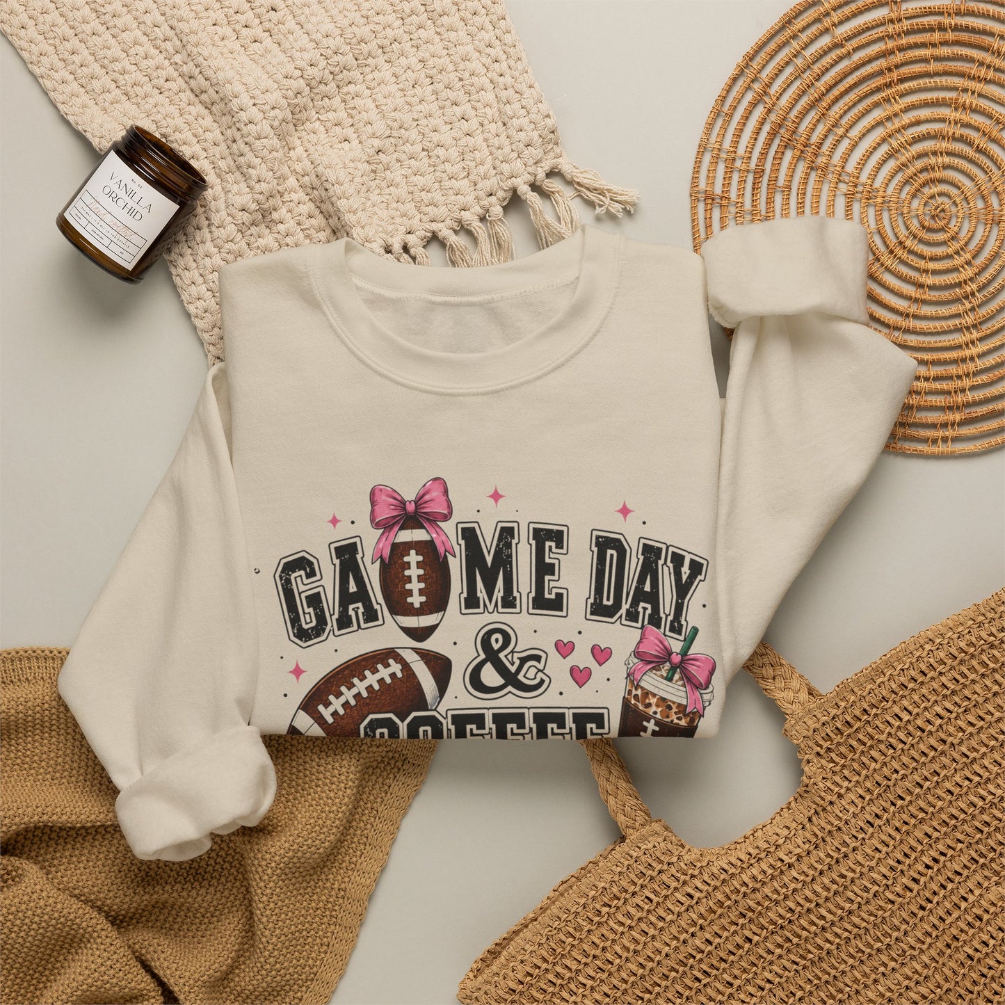 Game Day & Coffee Sweatshirt