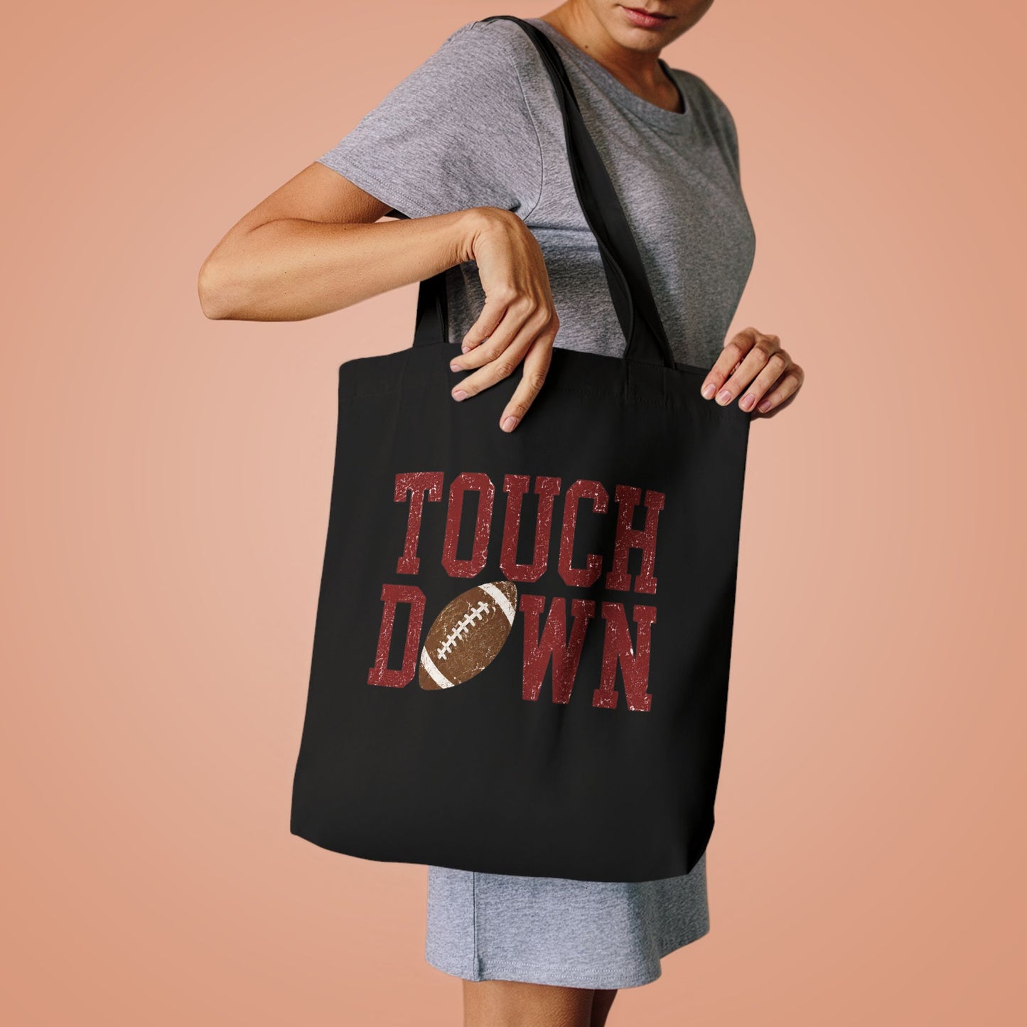 Vintage Touchdown Tote Bag