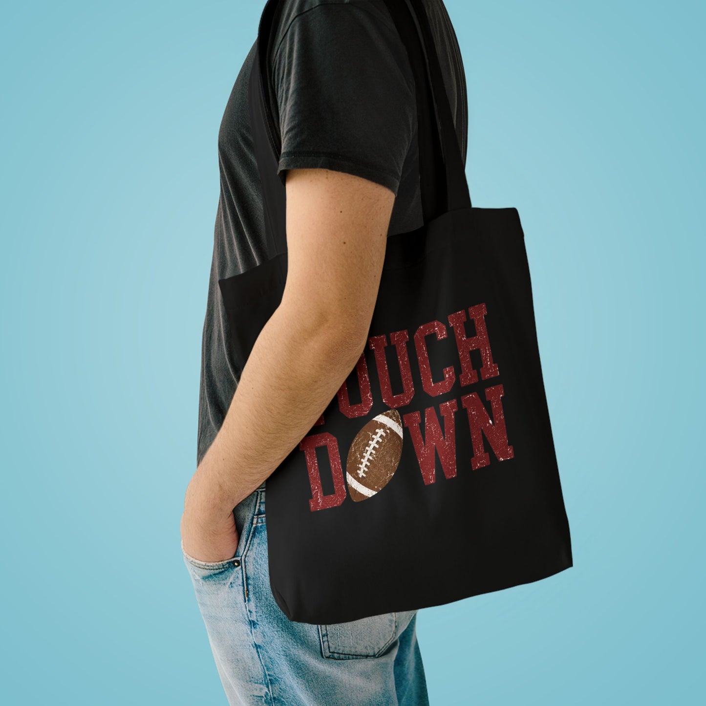 Vintage Touchdown Tote Bag