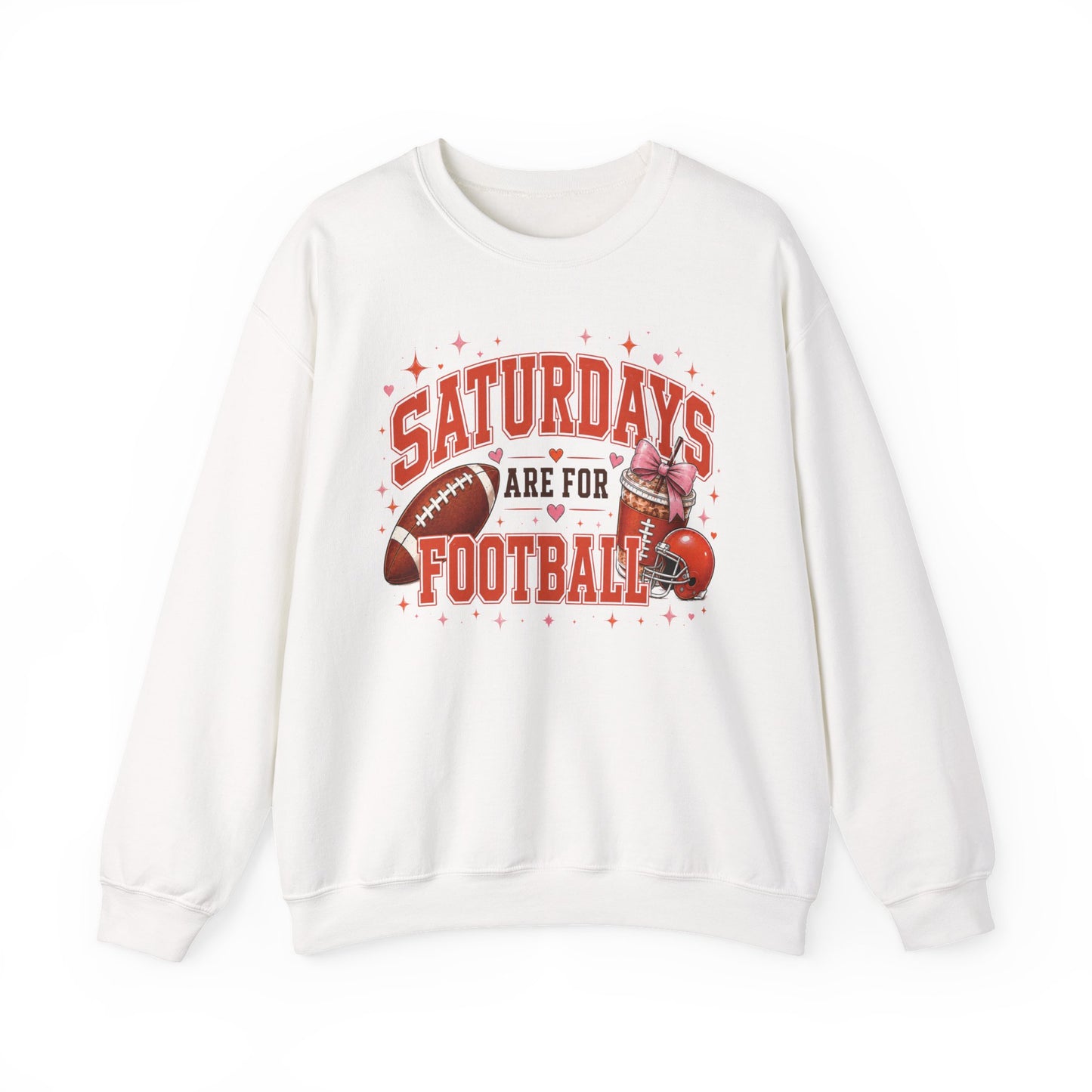 Saturdays Are For Football Crewneck Sweatshirt