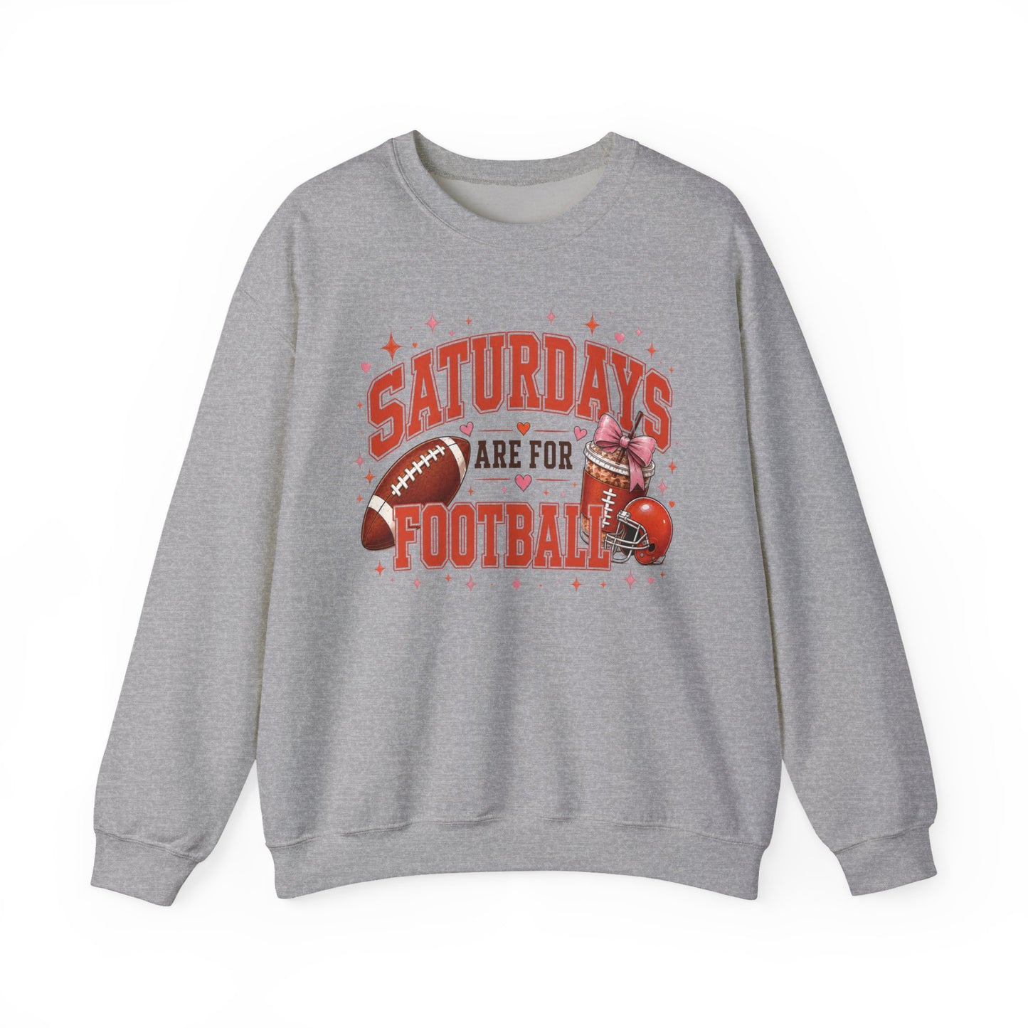 Saturdays Are For Football Crewneck Sweatshirt
