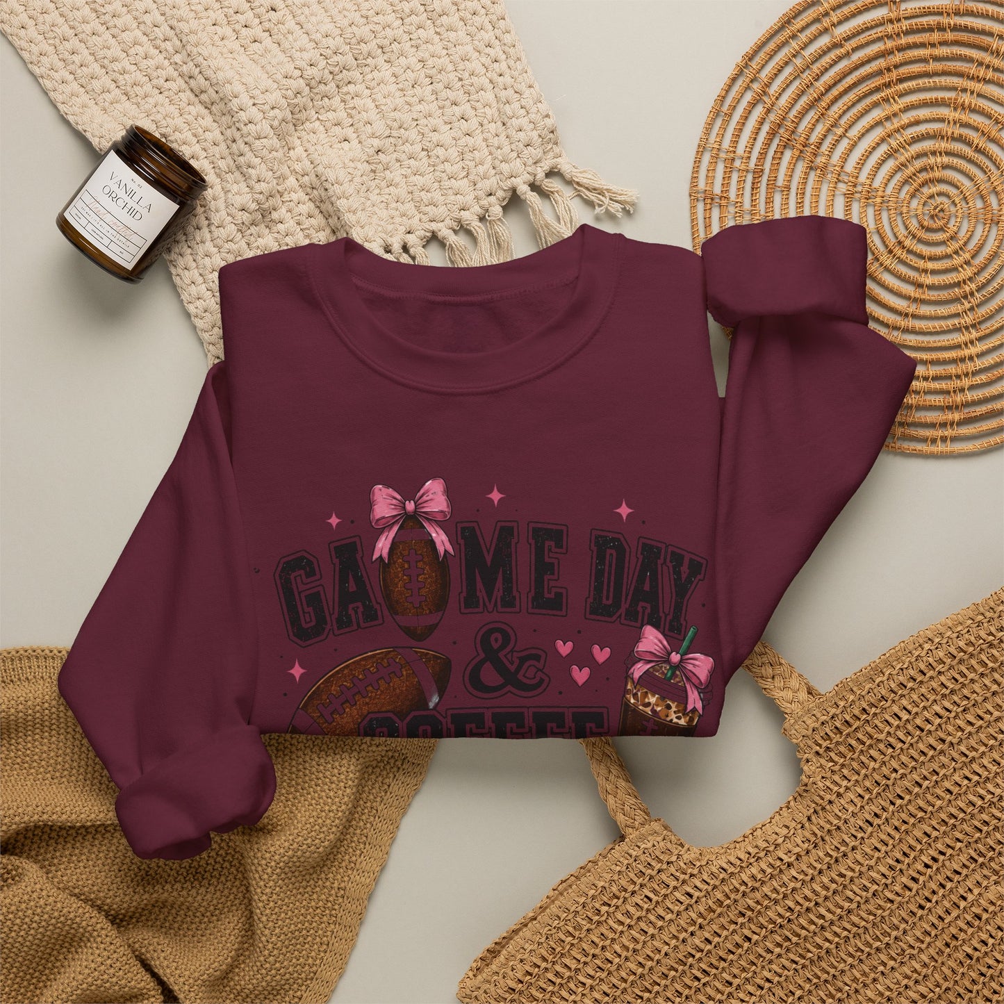 Game Day & Coffee Sweatshirt