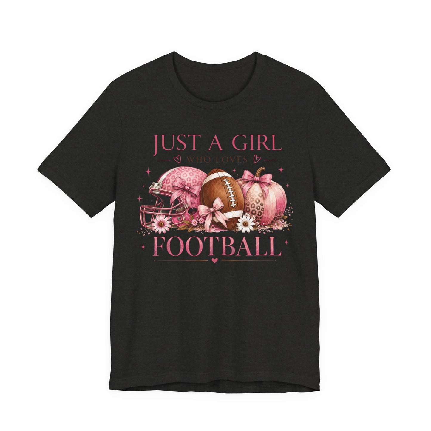 Just A Girl Who Loves Football Tee