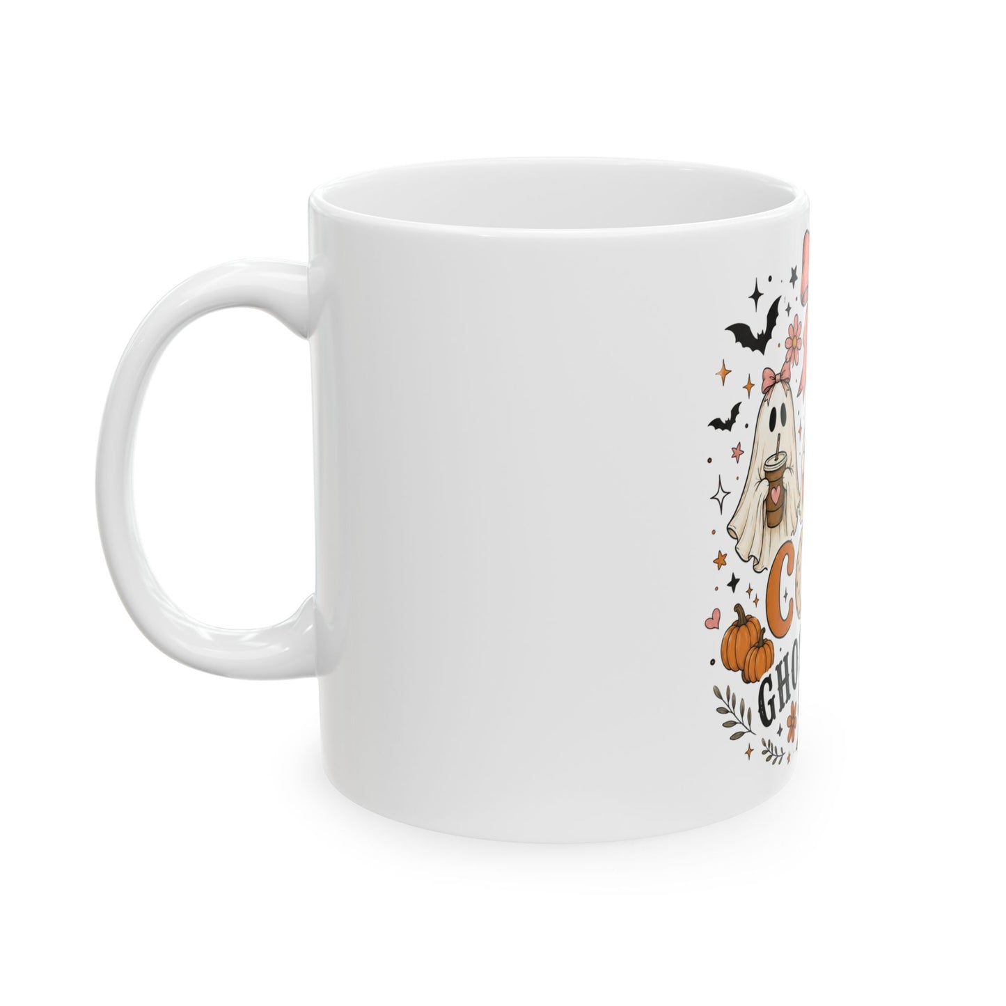 Cozy Ghost Club Ceramic Mug