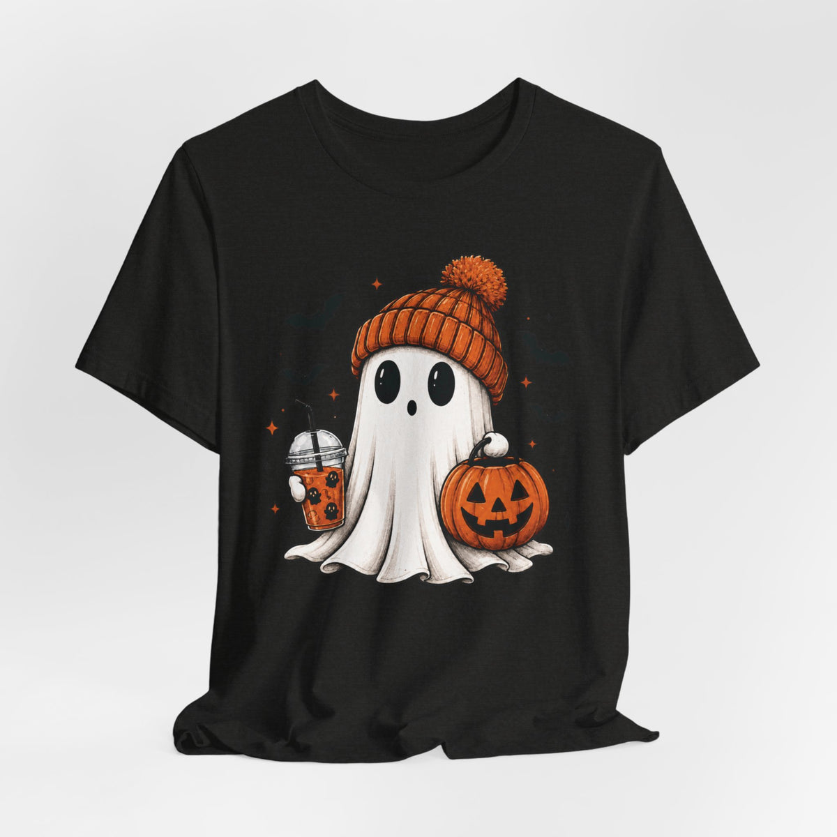 Cozy Ghost & Pumkin Tee