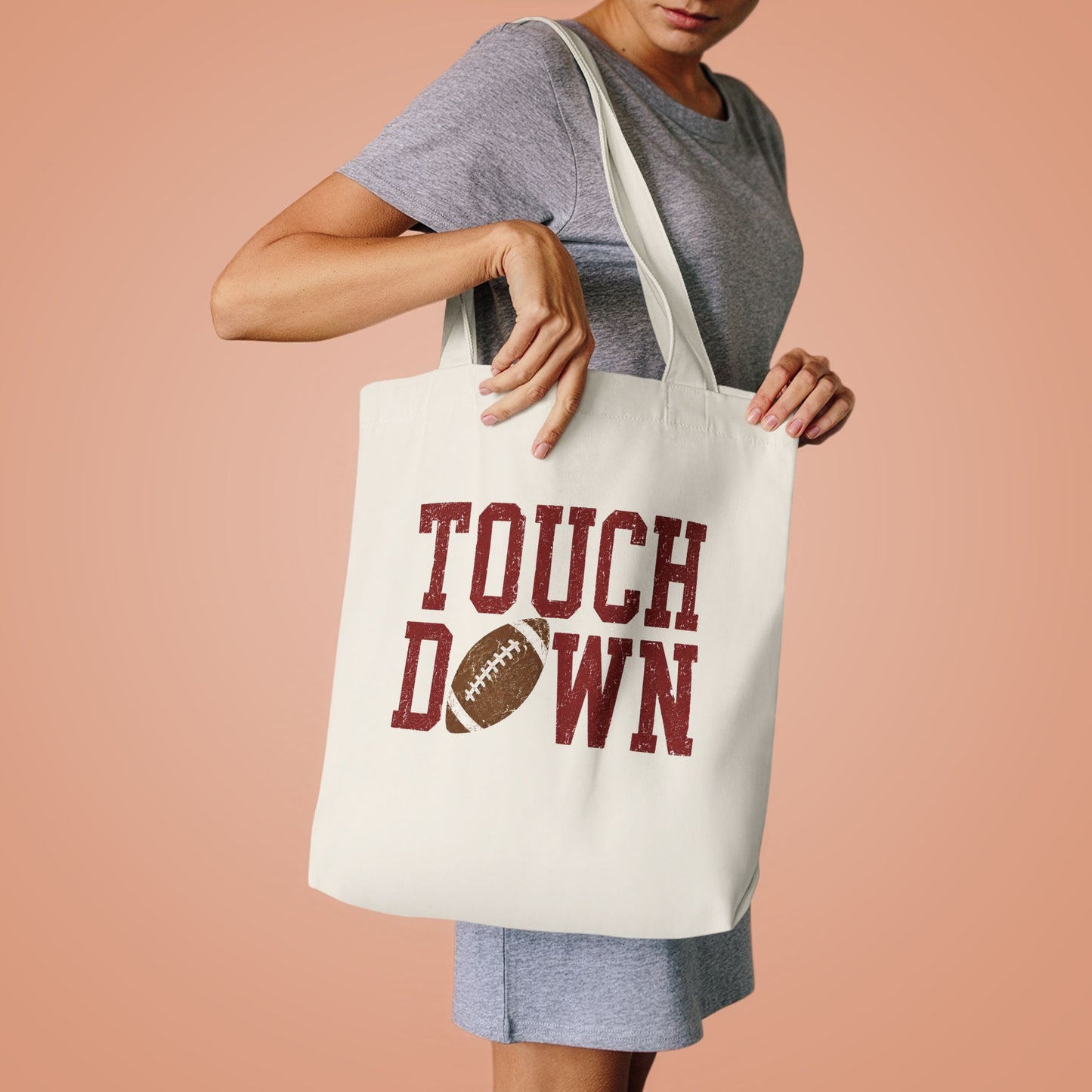 Vintage Touchdown Tote Bag