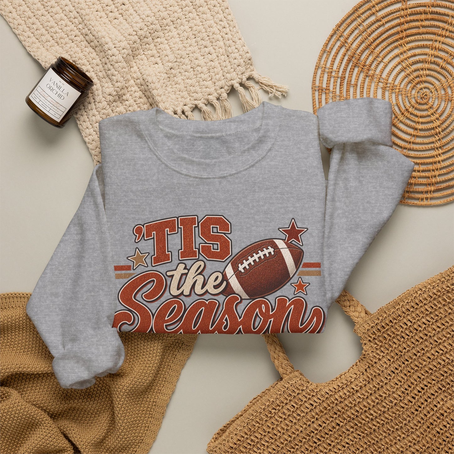 'Tis the Season Football Sweatshirt