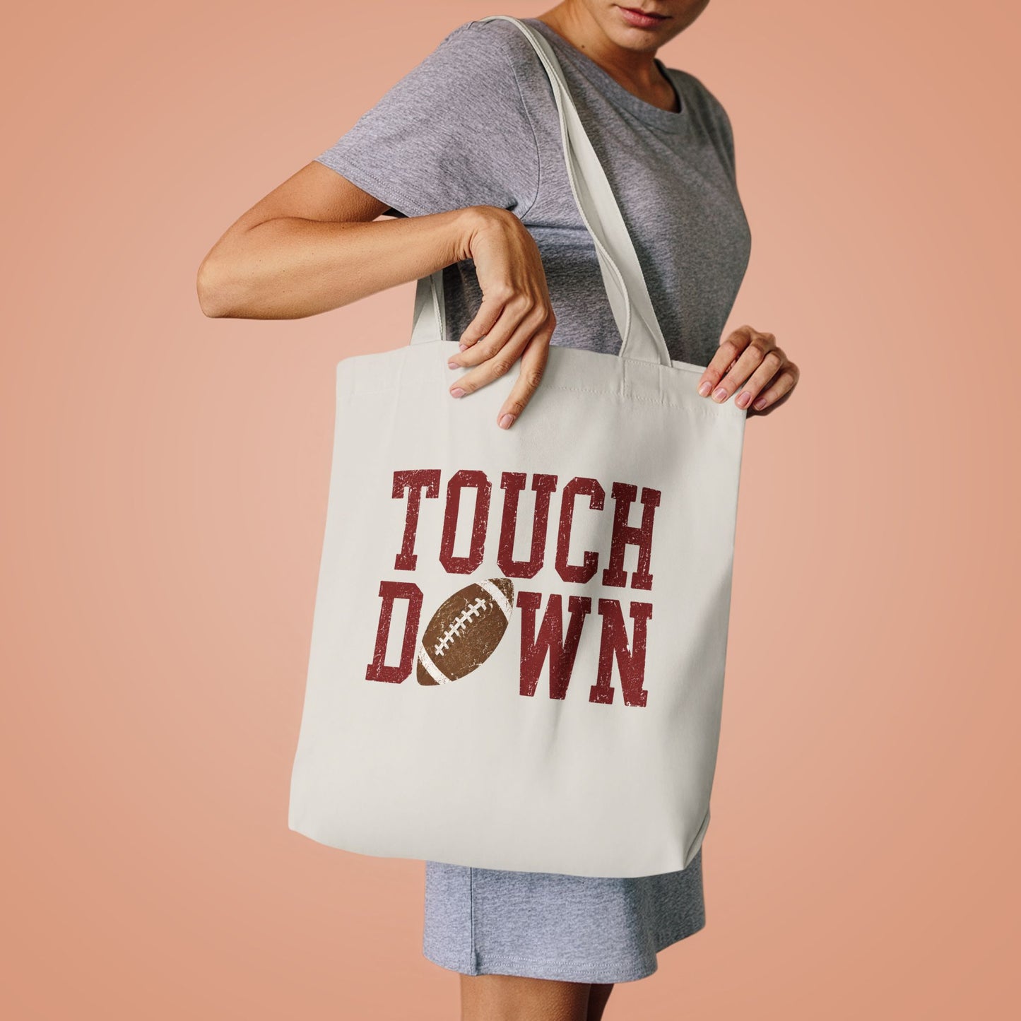 Vintage Touchdown Tote Bag