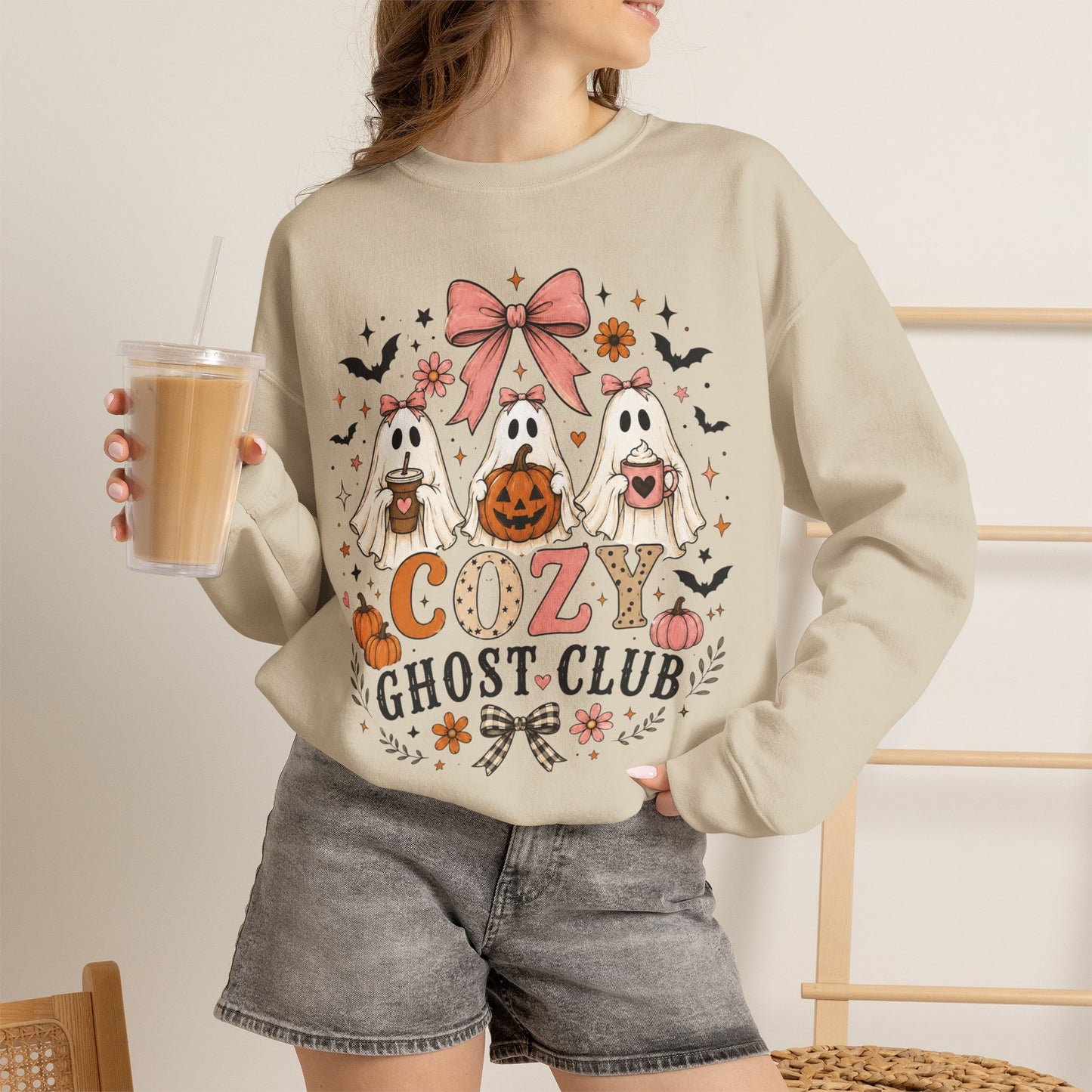 Cozy Ghost Club Sweatshirt
