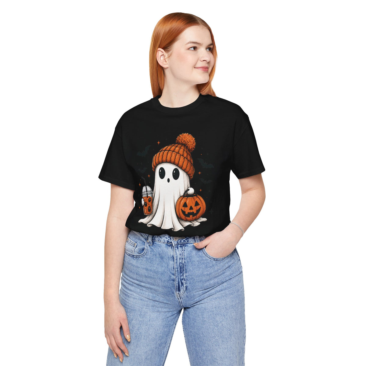 Cozy Ghost & Pumkin Tee