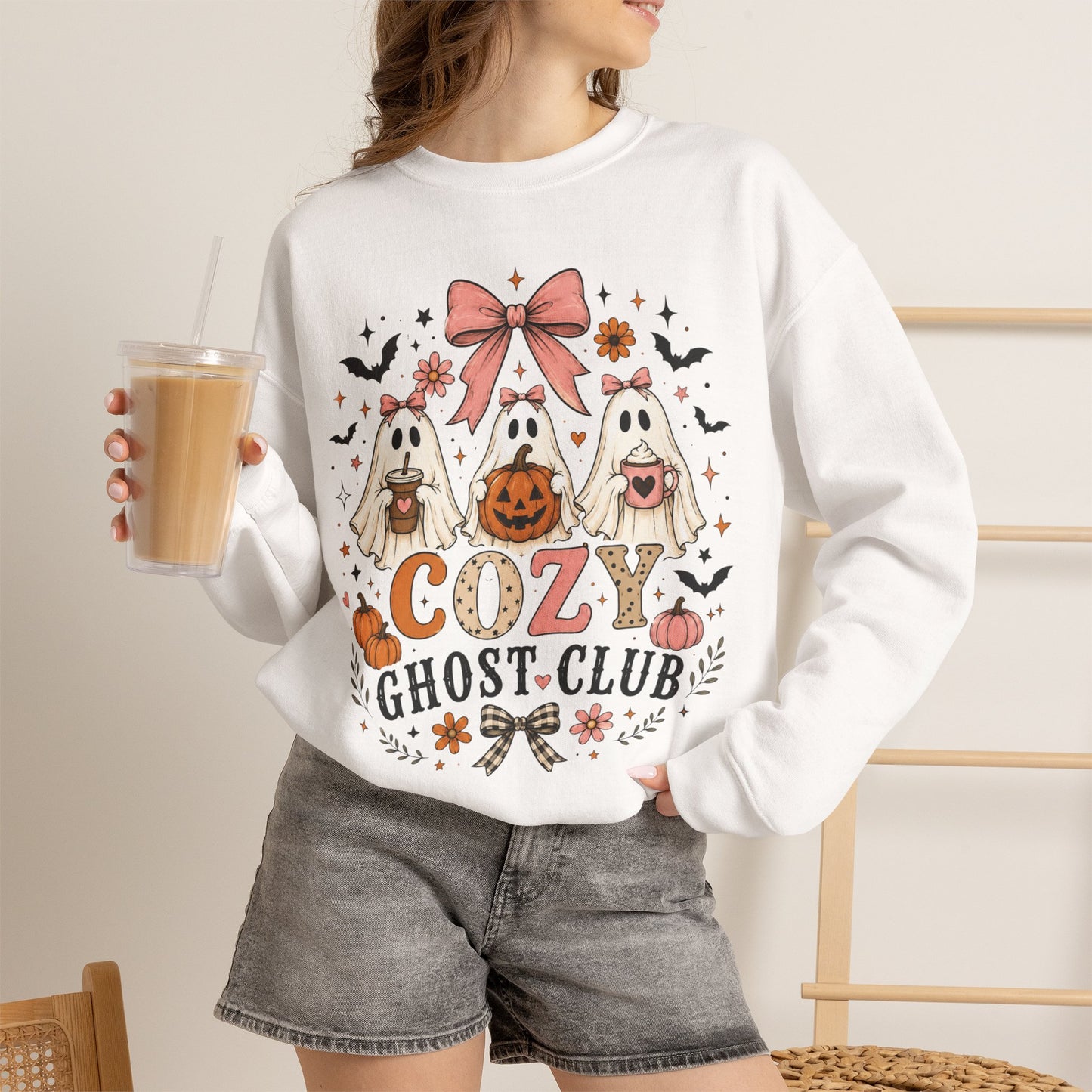 Cozy Ghost Club Sweatshirt