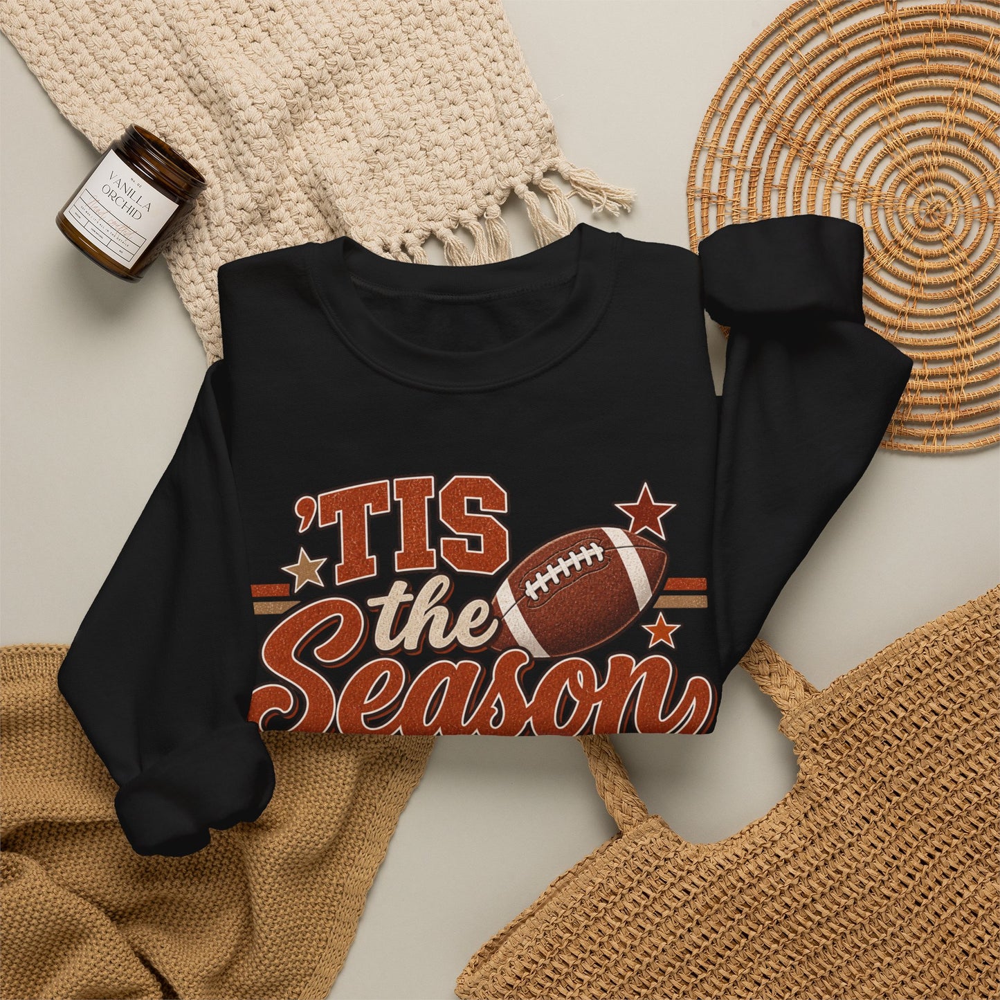 'Tis the Season Football Sweatshirt