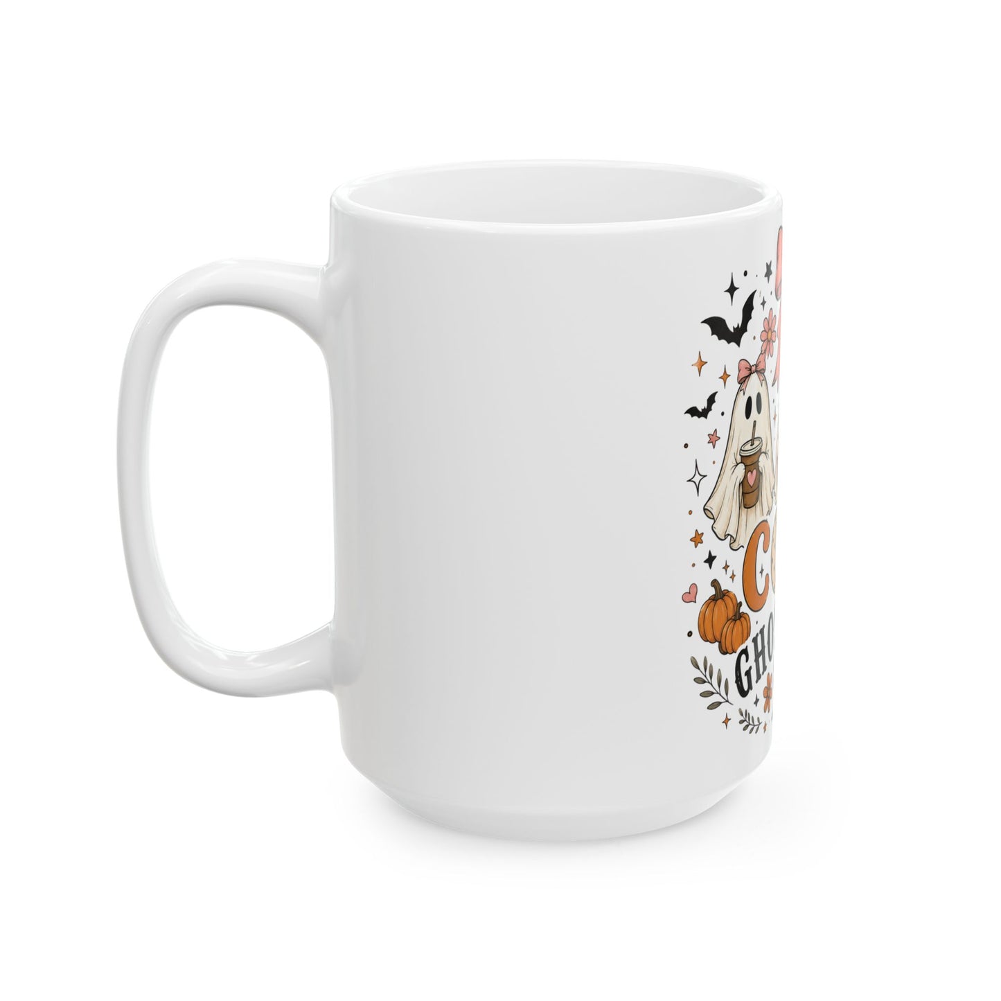Cozy Ghost Club Ceramic Mug