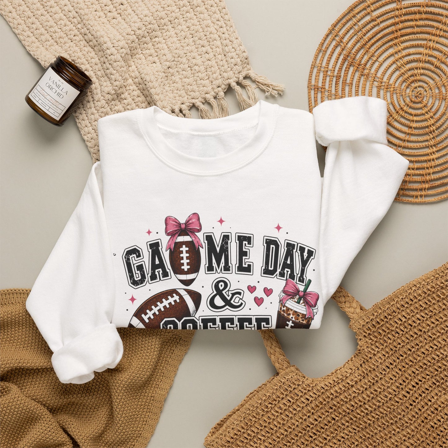 Game Day & Coffee Sweatshirt
