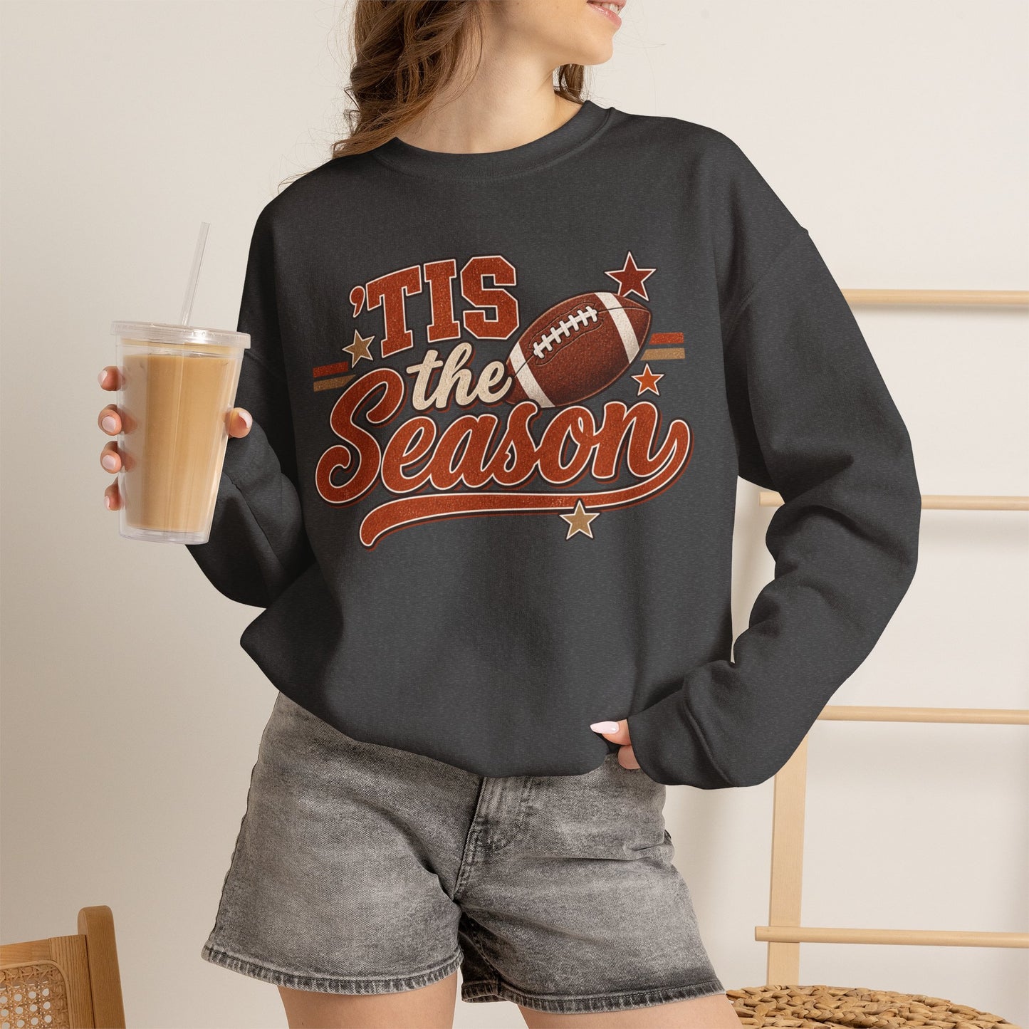 'Tis the Season Football Sweatshirt