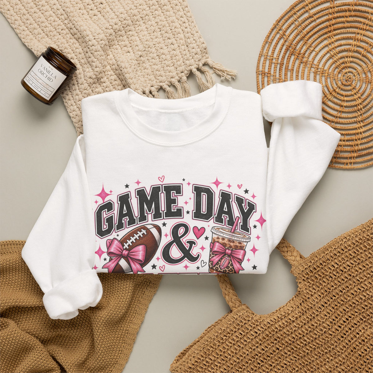 Game Day & Coffee Sweatshirt