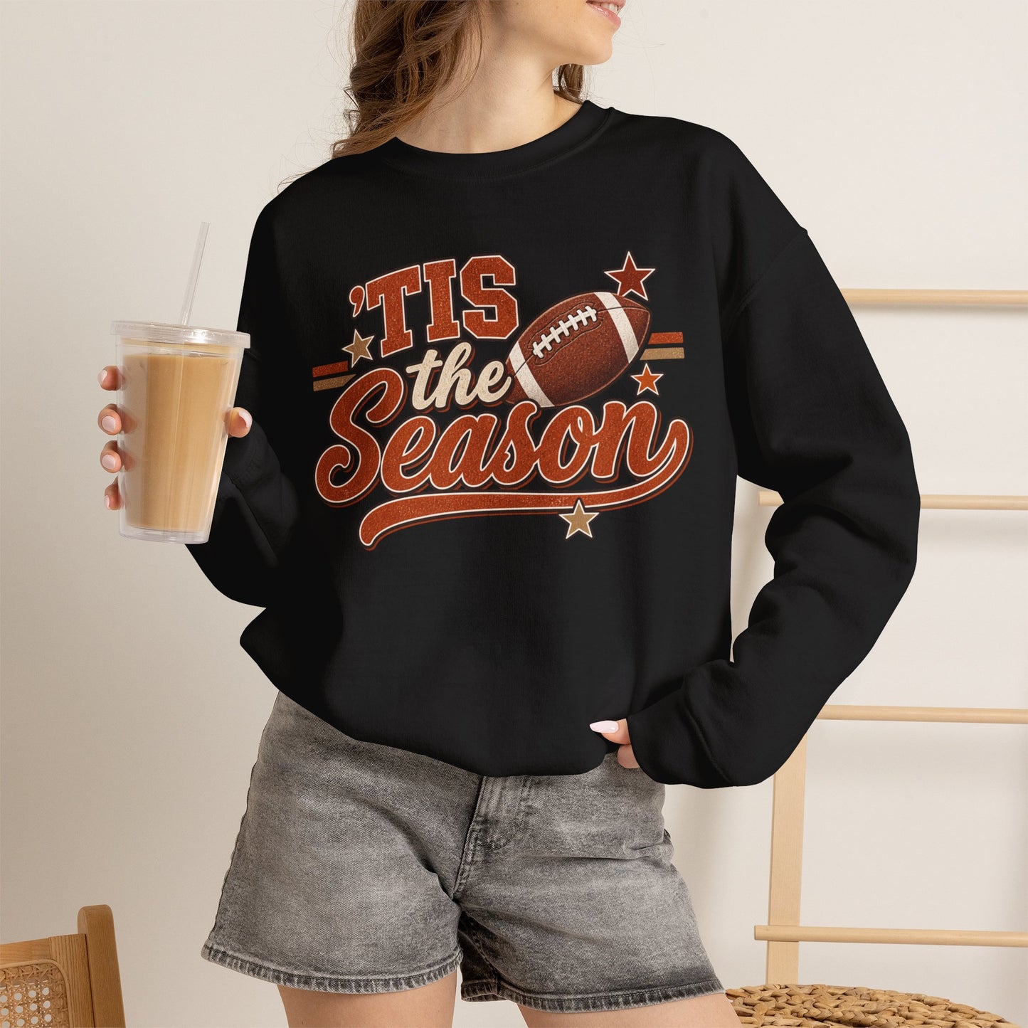 'Tis the Season Football Sweatshirt