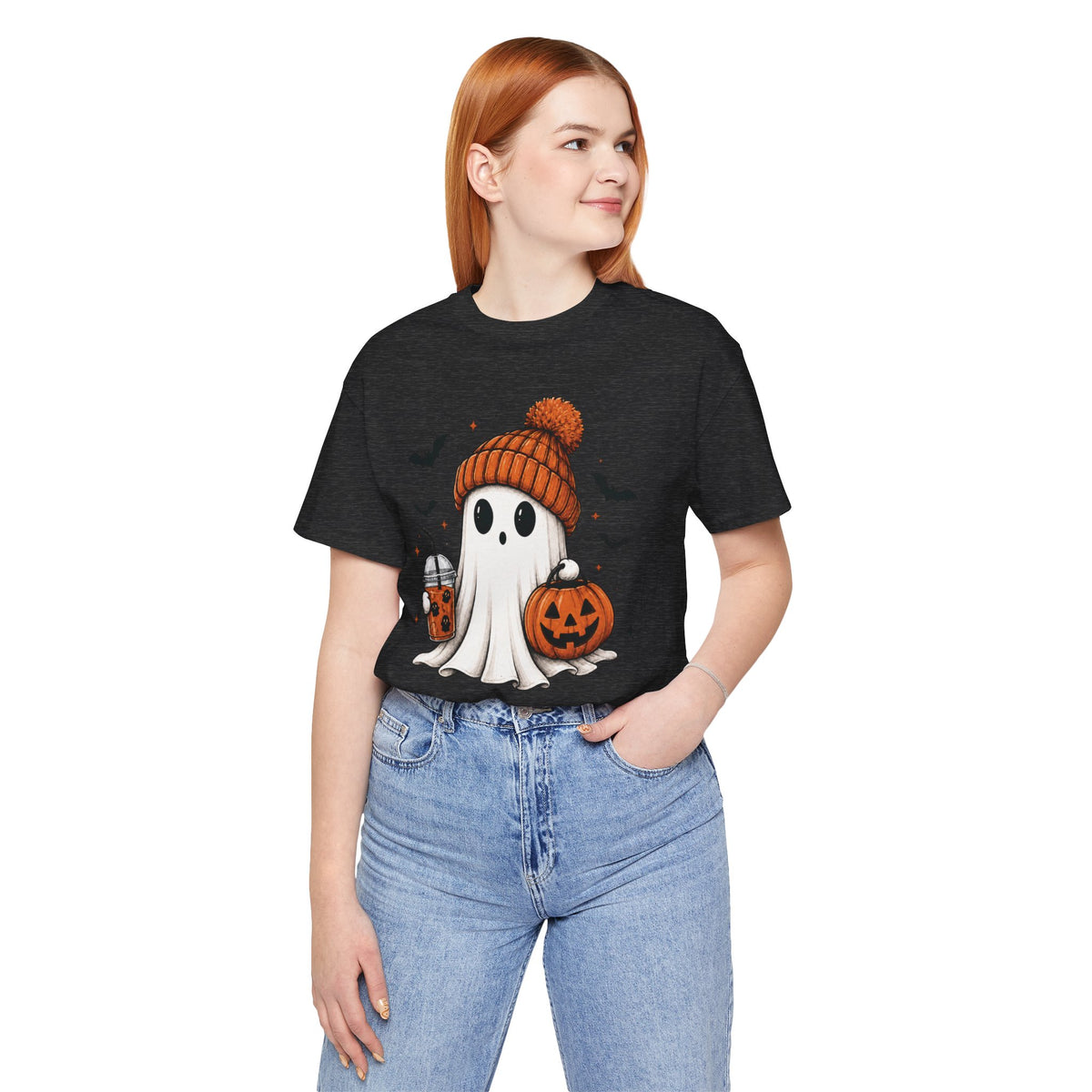 Cozy Ghost & Pumkin Tee