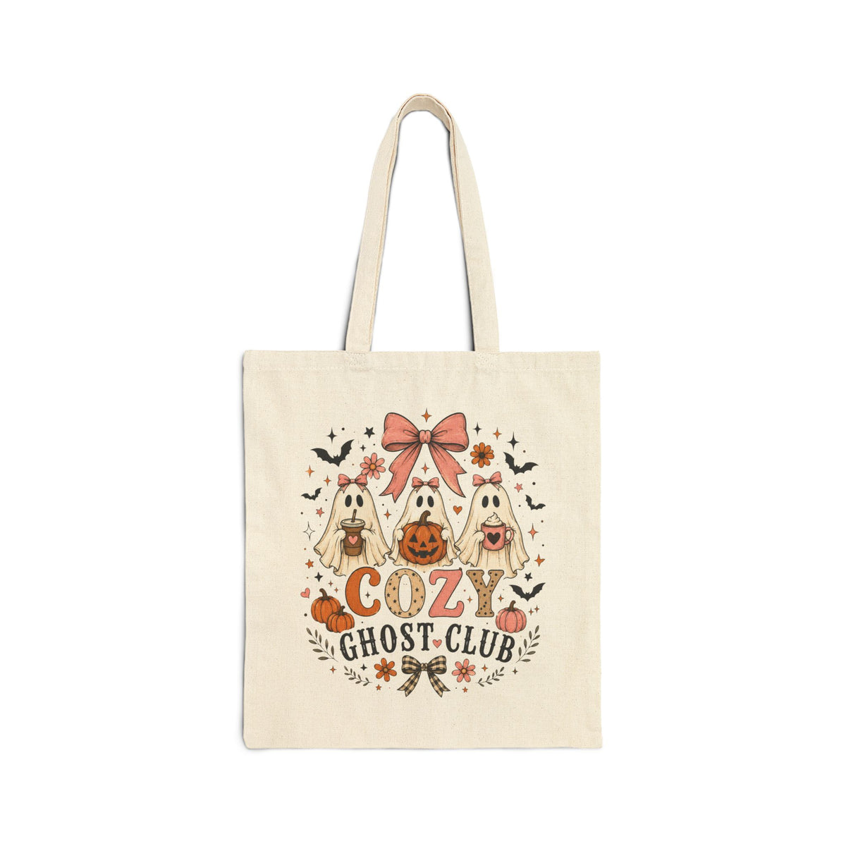 Cozy Ghost Club Tote Bag