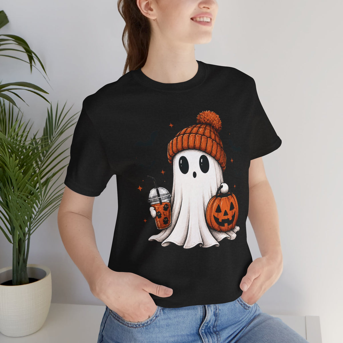 Cozy Ghost & Pumkin Tee