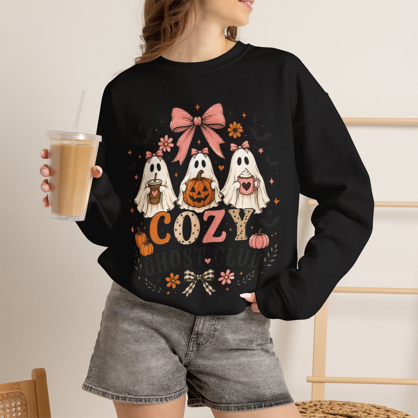 Cozy Ghost Club Sweatshirt