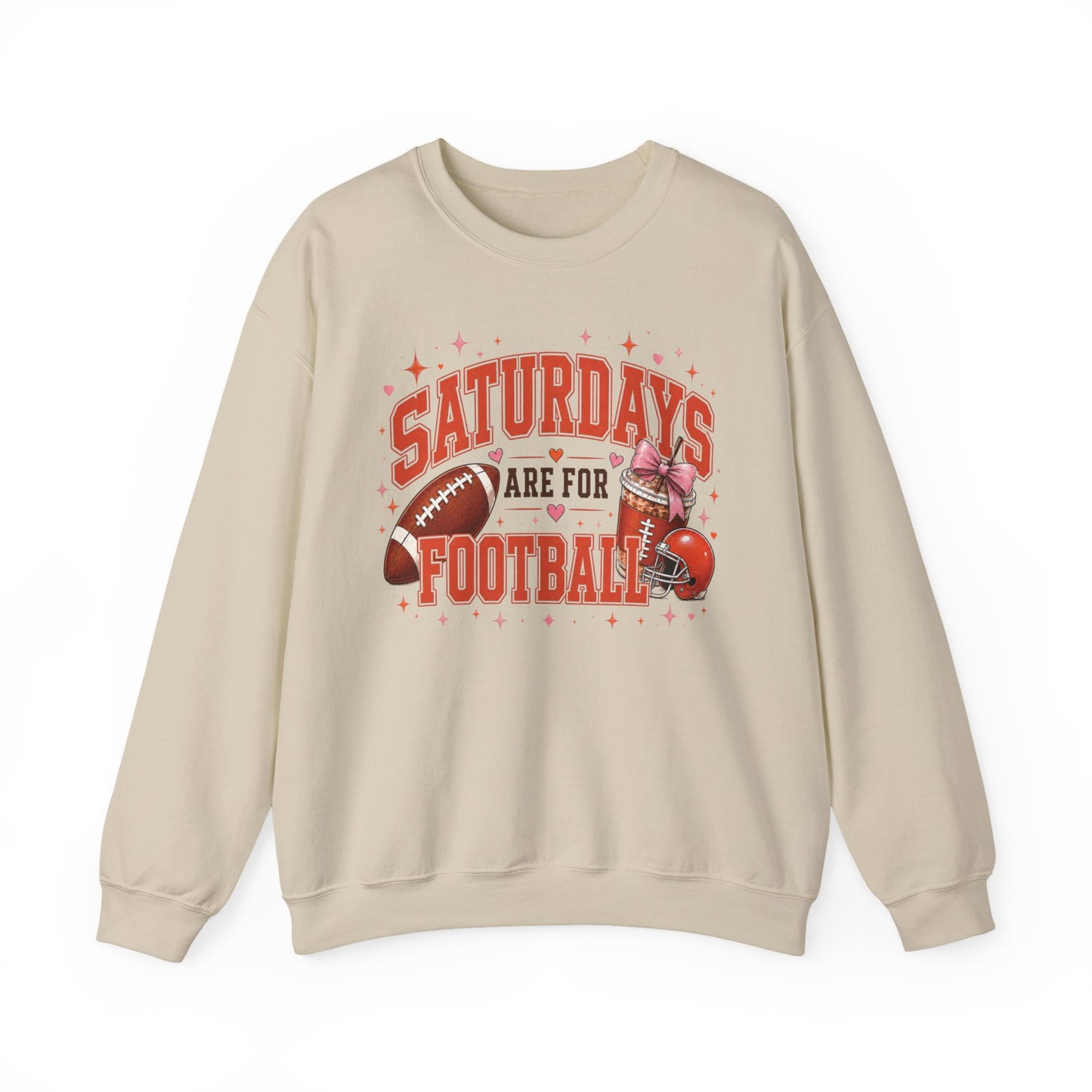 Saturdays Are For Football Crewneck Sweatshirt