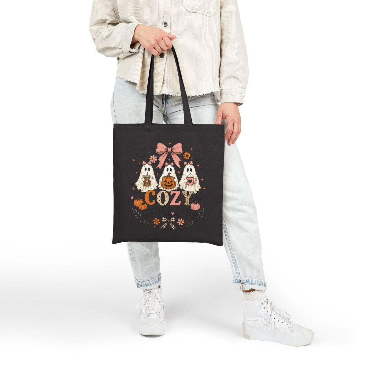 Cozy Ghost Club Tote Bag