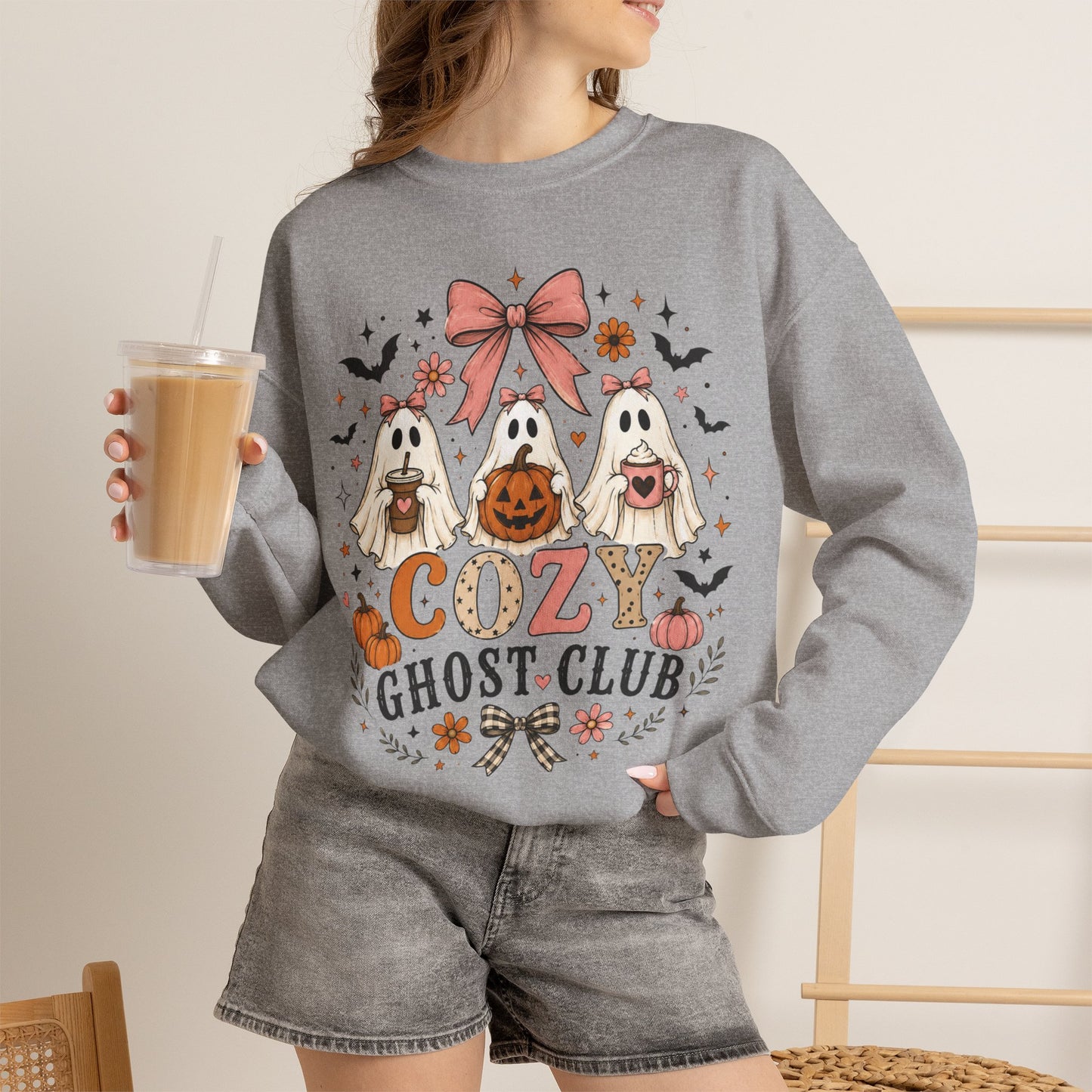 Cozy Ghost Club Sweatshirt