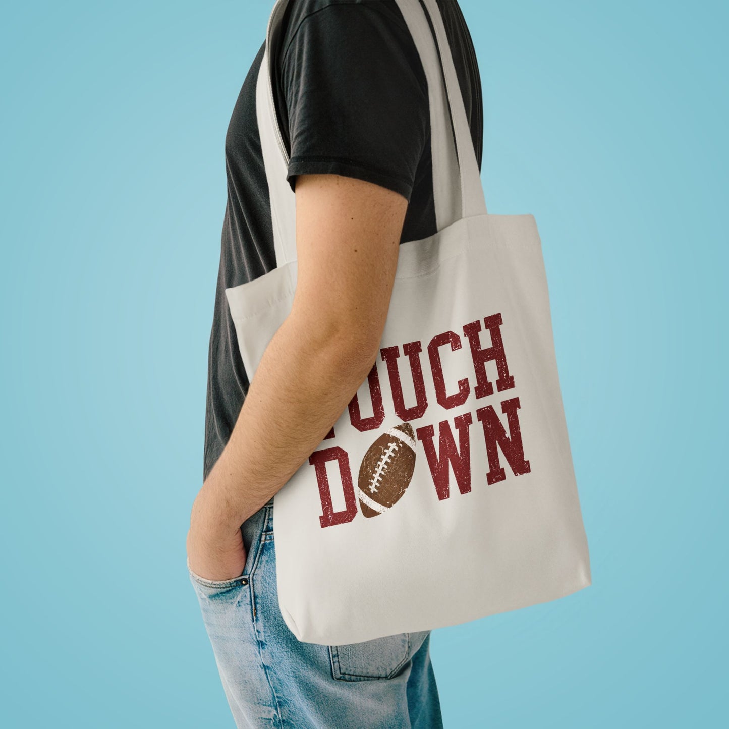 Vintage Touchdown Tote Bag