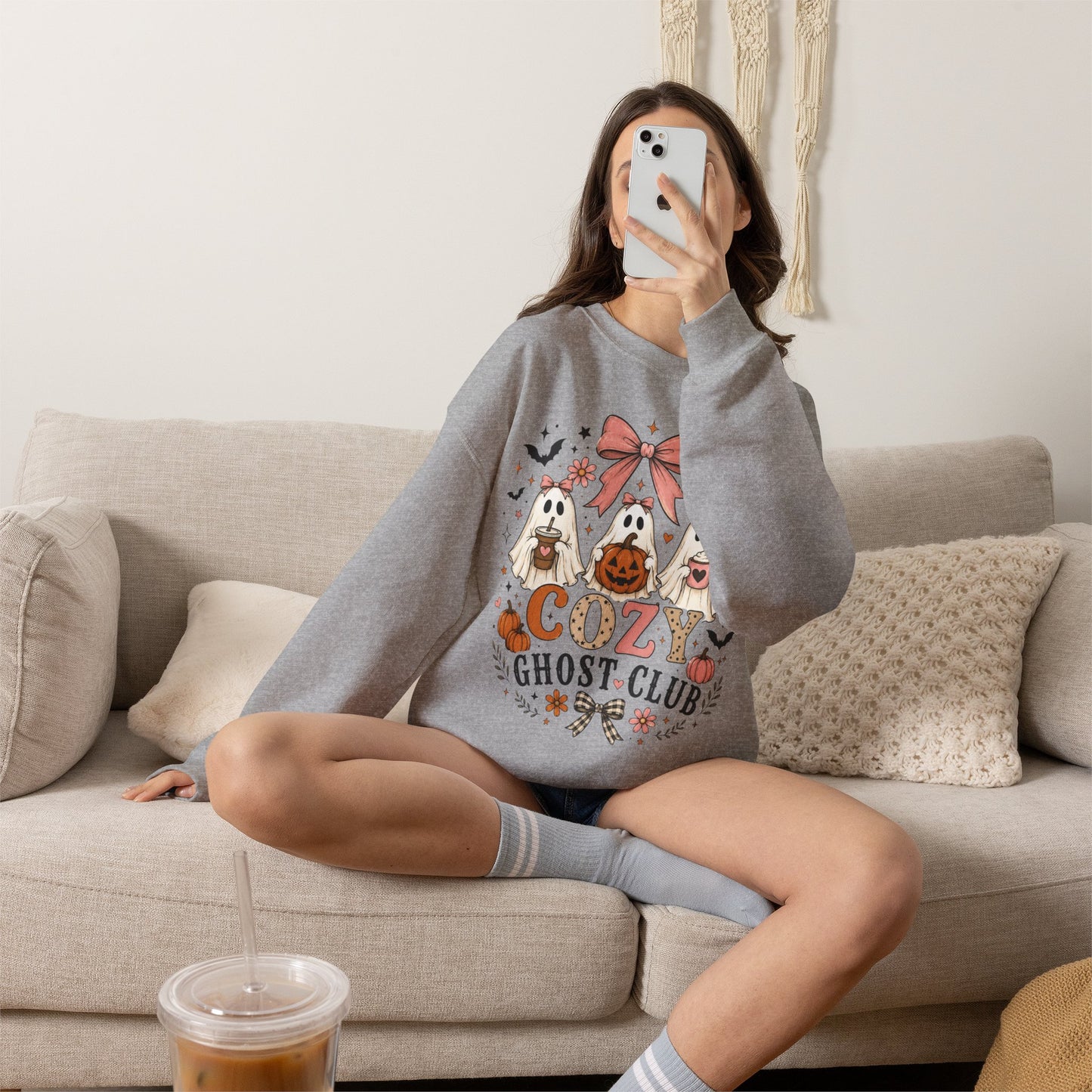 Cozy Ghost Club Sweatshirt