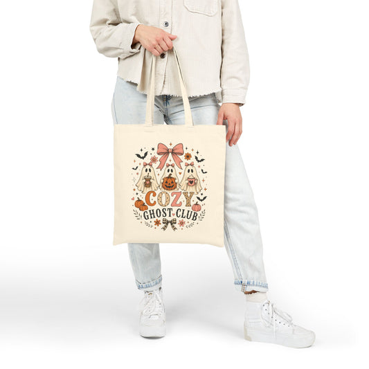 Cozy Ghost Club Tote Bag